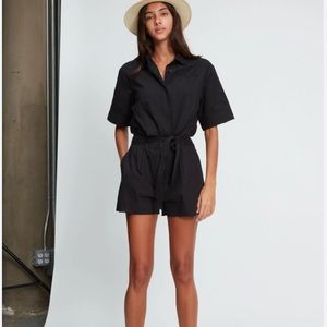 RAG & BONE
Embroidered pleated cotton playsuit
Size 2 NWT